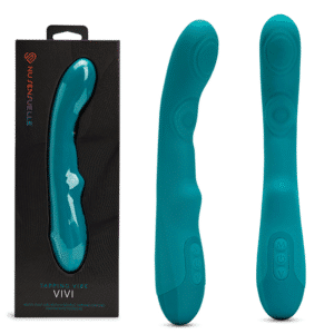 G-spot and Clitoral Stimulation Silicone Vibrator - Emerald Green