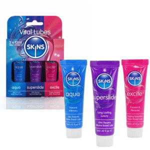 Long Lasting Odorless Water-Based Lubes Pack of 3