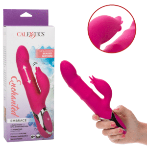 Silicone Massager Dual Stimulator Rabbit Vibrator Pink