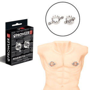 Prowler Red Magnetic Nipple Clamps Fantasy Fetish Adjustable Clip Sex Toy