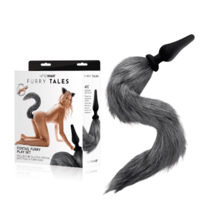 Tapered Tip Silicone Butt Plug With Tails For Beginners