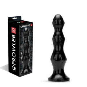 Prowler Red Triple Butt Plug P-Spot Beaded Stimulator Adult Sex Toy