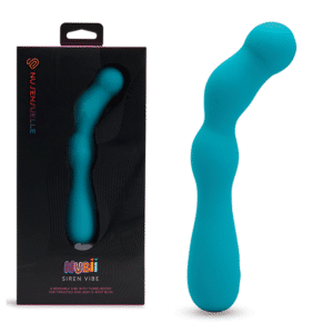 Bendable Vibe Silicone G-spot Vibrator - Blue