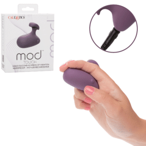 Rechargeable Silicone Clitoral Vibrator Purple