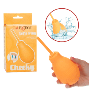 Easy-Squeeze Bulb Douche Anal Preparation - Orange