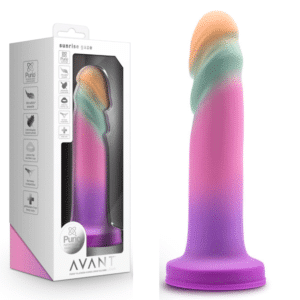 Harness Compatible G-Spot Dildo - Sherbet