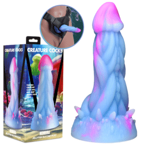 Harness Compatible Fantasy Silicone Dildo