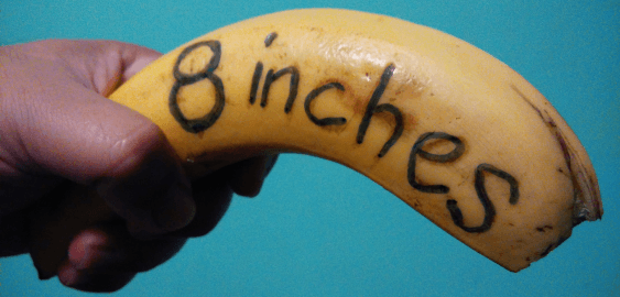 8 inch banana