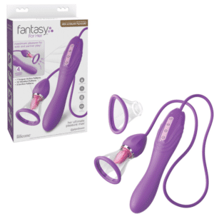 Oral Sex Simulator With Hose & G-Spot Vibrator