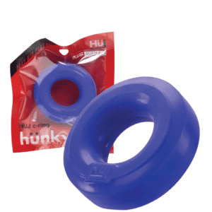 Huj C-ring Cobalt Waterproof Non-Vibrating Penis Ring For Men - Blue