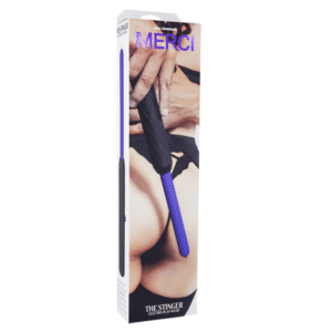 Merci The Stinger Prod-Style Sensory Tickling Sensation Electroplay Electrosex Wand Blue