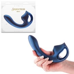 Rechargeable Clitoral Sucking Vibrator Metallic - Blue