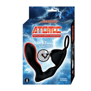 Atomic Heat Up Vibrating Pspot Stimulator Prostate Massager Remote Control Butt Plug