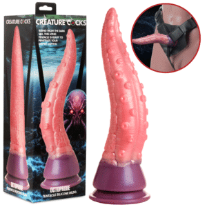 Silicone Fantasy Dildo with Suction Cup Base