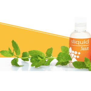 Sliquid Naturals Sizzle 8.5oz Warming Lubricant Water-Based Wih Cooling Effect Lube