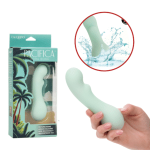 Silicone Vibe Rechargeable G-Spot Vibrator Green