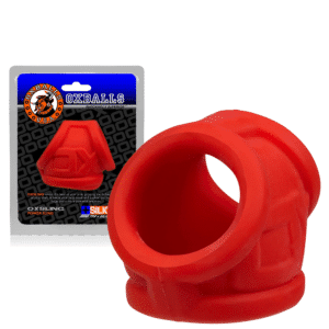 Oxballs Oxsling Cocksling Red Ice Silicone Waterproof Non-Vibrating Ball Stretcher