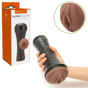 Ultraskin Stroker V2 Male Masturbator Cup in Caramel