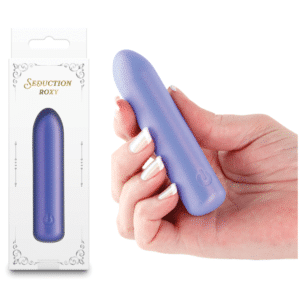 Travel-friendly Rechargeable Bullet Vibrator - Roxy Blue