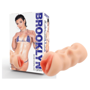 Brooklyn Gray Pussy Masturbator User-Friendly Masturbation Sleeve For Men