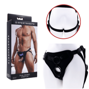 Comfortable Fit 4-way Adjustable Strap-On Harness