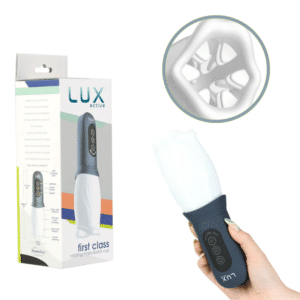 Lux Active First Class Masturbator Rechargeable Rotating Masturbation Cup