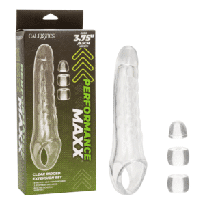 Hollow Penis Extender Extension Kit with Three Stoppers