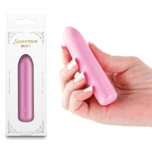 Travel-friendly Rechargeable Bullet Vibrator - Roxy Pink