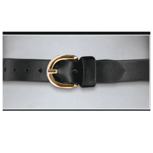 Fetish Fashion Bondage Gear Jezebel Sex Collar with Gold Accents and Pearls