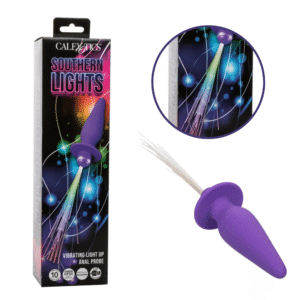 Anal Probe Butt Plug With Tails For Beginners Purple