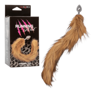 Beginner-Friendly Butt Plug With Tail For Beginners – Brown