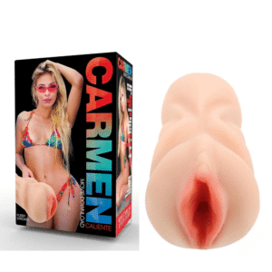 Carmen Caliente Pussy Masturbator Realistic Masturbation Sleeve Waterproof Sex Toy