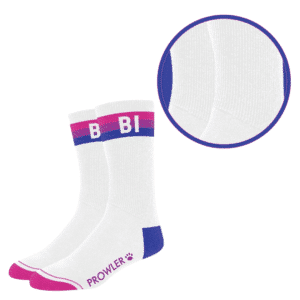 Statement Bold Design One Size Breathable Bi Socks – Multicolor