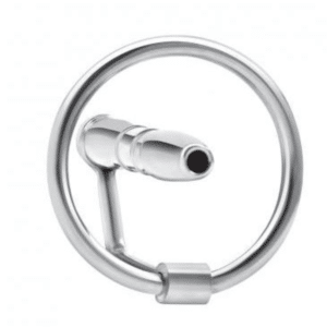 Blueline Stainless Steel Sperm Stopper Urethral Sounds with Glans Ring