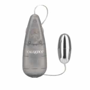 Old-tear Drop Bullets Silver With Wired Remote Control Vibrating Clit Vibrator