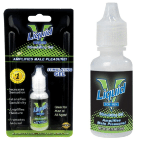 Liquid V Men Libido Enhancement Arousal Gel Maximum Sensation Sexual Enhancer