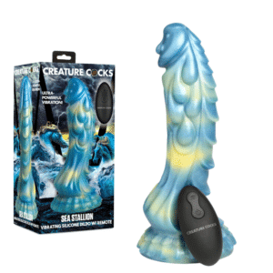 Creative Cock Sea Stallion Vibrating Silicone G-Spot Dildo With Remote Control