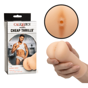 Cheap Thrills The Glory Hole Realistic Ass Masturbator Suction Design Sex Toy