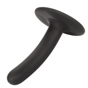 Boundless Slim Probe Flexible Suction Cup Base Butt Plug 4.5 Inches - Black