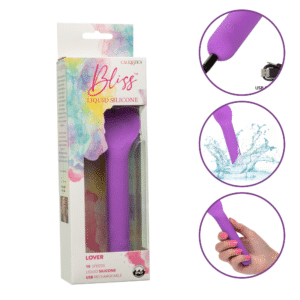 Bliss Liquid Silicone Lover Mini Vibrating Rechargeable Multi-Speed Clitoral Vibrator