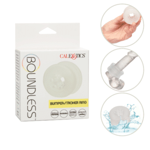 Boundless Bumper Stroker Ring Reversible Non-Vibrating Penis Sex Toy For Men