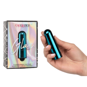 Glam Rechargeable Vibrating Bullet Clitoral Vibrator Travel-Friendly Vibe