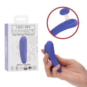 Calexotics Rechargeable App Controlled Slim With Magnetic Hold Panty Vibrator