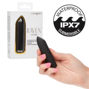 Raven Teaser Vibrating Rechargeable Clitoral Vibrator Travel-Friendly Sex Toy