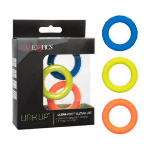 Link Up Ultra Soft Climax Set Penis Ring Enhancer Ultra-Stretchy Sex Toy For Men