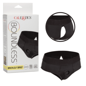 Boundless Backless Brief Easy-to-Wear Durable Harness O-Ring 2xl/3xl