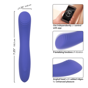 Calexotics App Controlled Vibrating G-Spot Stimulator Rechargeable Vibrator