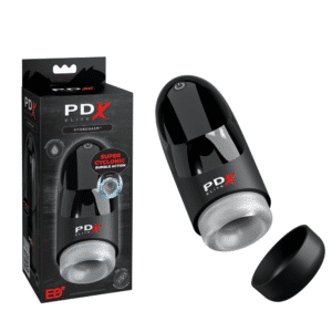 Pdx Elite Hydrogasm Vibrating Rechargeable Masturbator Waterproof Vibrator