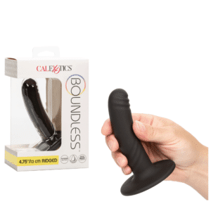 Boundless Ridged Probe 4.75 Inches Butt Plug For Beginner Travel-Friendy Sex Toy