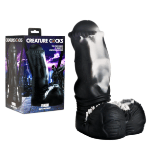 Creature Cock Venom Harness Compatible Suction Cup Base G-Spot Dildo Sex Toy